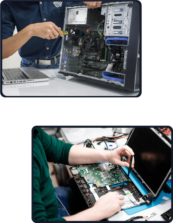 Computer Reparatur und Laptop Reparatur sowie Reinigung innen und außen