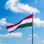 Politische Lage in Ungarn für Deutsche Auswanderer mit Ungarn Flagge