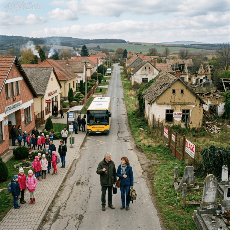 Ungarn Auswander und Haus kaufen. Wie erkennt man sterbende Dörfer in Ungarn? Kaufentscheidung und Fehler vermeiden.