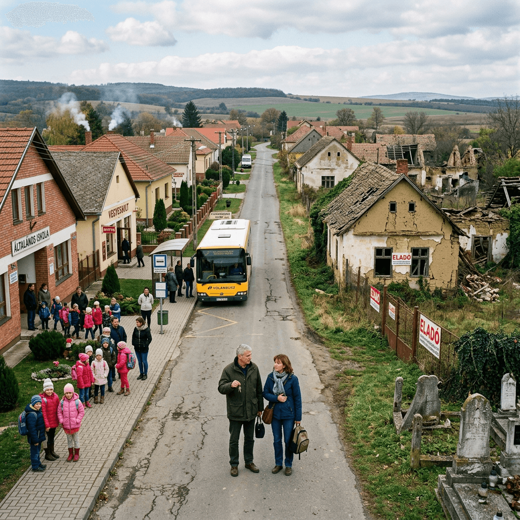 Ungarn Auswander und Haus kaufen. Wie erkennt man sterbende Dörfer in Ungarn? Kaufentscheidung und Fehler vermeiden.